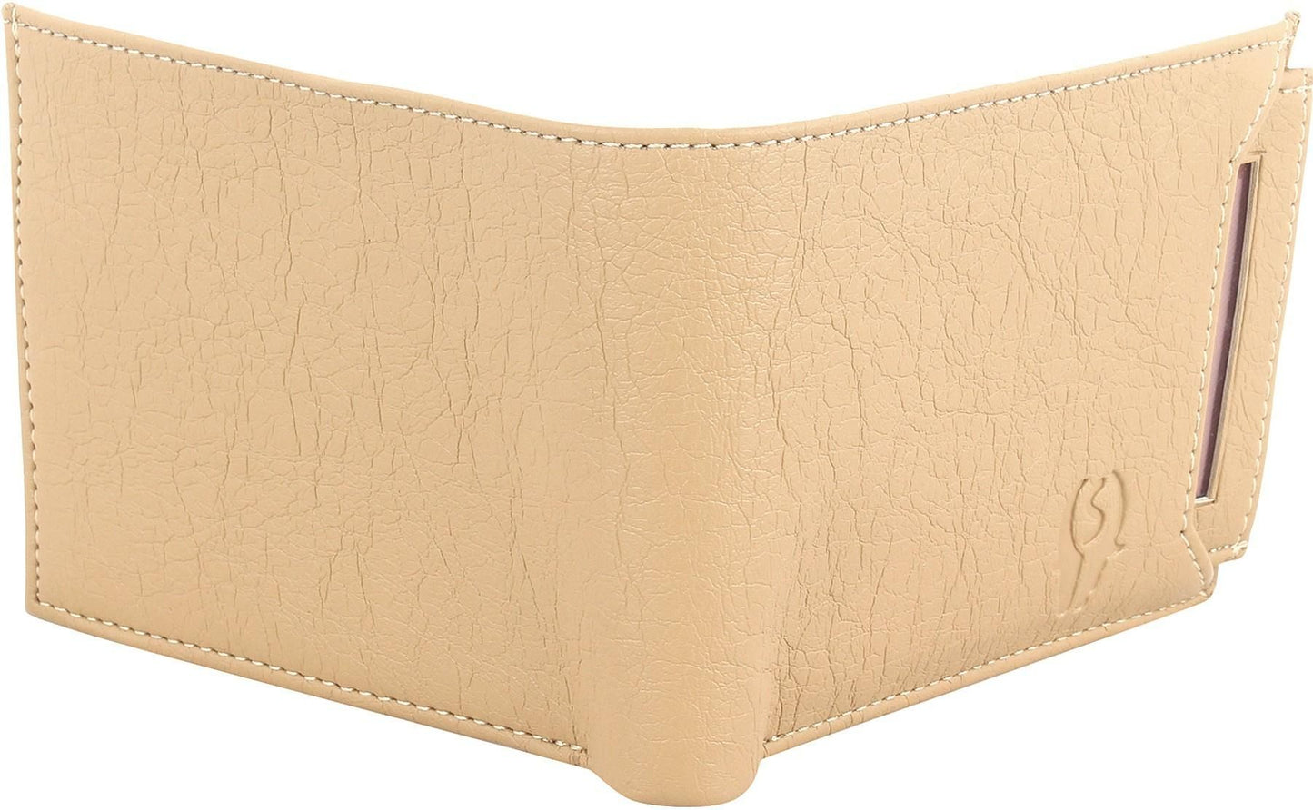 SAMTROH Men Casual Beige Artificial Leather Wallet (8 Card Slots)