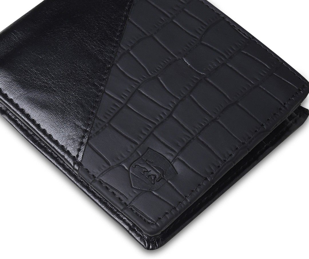 SAMTROH Men Casual, Ethnic, Evening/Party, Formal, Travel, Trendy Black Artificial Leather Wallet (4 Card Slots)