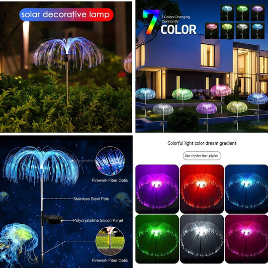 Changing Solar Waterproof Flower Lights