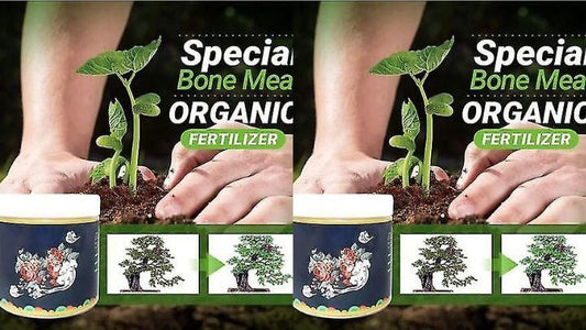 Special Bone Meal Organic Fertilizer, Promote The Growth Of Flowers And Fruits  Pack of 2