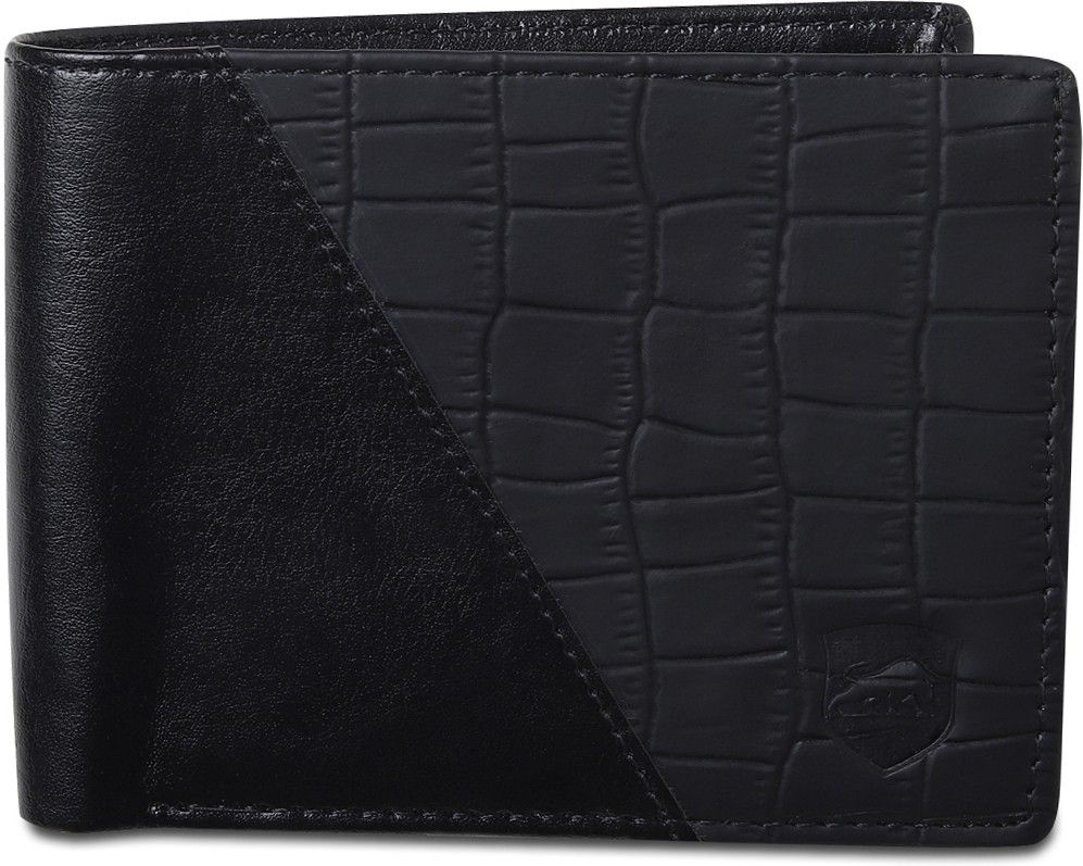 SAMTROH Men Casual, Ethnic, Evening/Party, Formal, Travel, Trendy Black Artificial Leather Wallet (4 Card Slots)