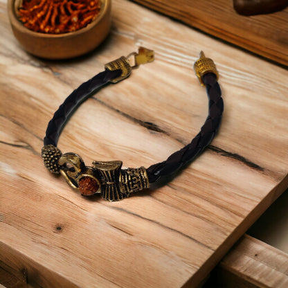 Black and Gold Fusion Bracelet