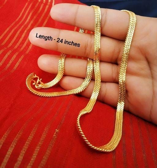 Luxurious Men's Gold Plated Chain Vol 3